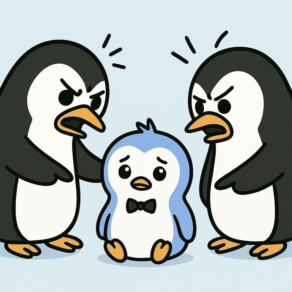 Penguin Bitcoin Meme