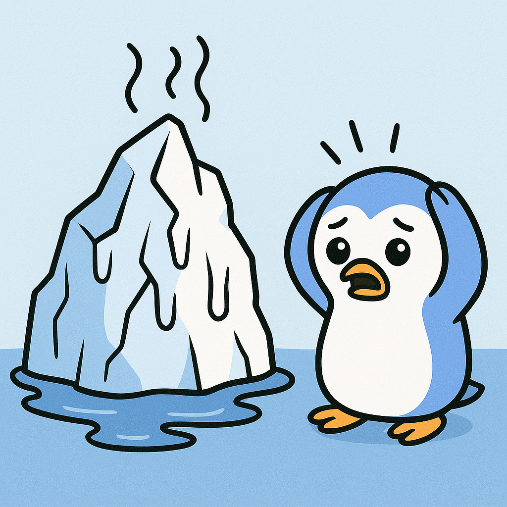 Penguin Recession Meme